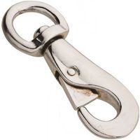 swivel round eye tie snap, 7/8in.