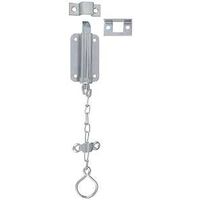 chain bolt steel zinc finish, 3in.