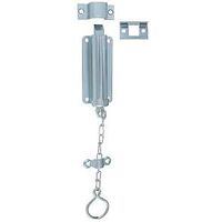 chain bolt zinc finish, 4in.