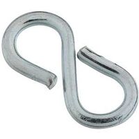closed hook, zinc 7/8in.
