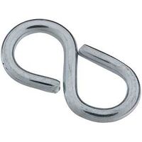 closed s-hook, 1 1/4in. zinc
