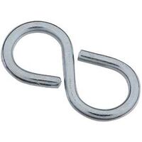 closed s-hook, 1 5/8in. zinc