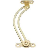 right handed friction lid support, brass