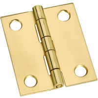 Broad Hinge, 1 1/2" Solid Brass