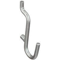 curved pegboard hook, 1/2in. steel