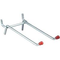 Double Straight Pegboard Hok, 4in.