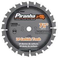 Piranha Saw Blade, 7 1/4in. x 24 Tooth