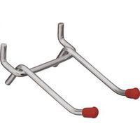 double straight peg hook, 2in.