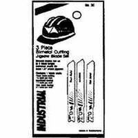 Bi-Metal Jig Saw Blades, 3 Pc