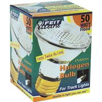 indoor/outdoor halogen flood bulb, 50 watt