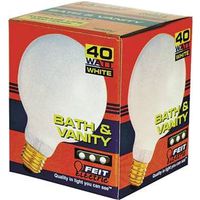 globe white bulb, 40 watt   