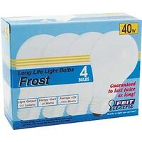 frost bulb, 40 watt