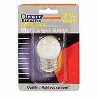 Night Light Bulb White, 7.5 Watt