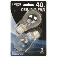 6050249 - 40W CLR CEILING FAN BULB A15