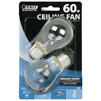 Clear Fan Bulb, 60 Watt A15     