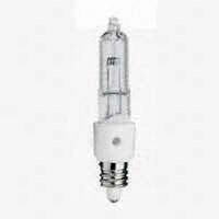 clear mini candle halogen bulb, 250 watt