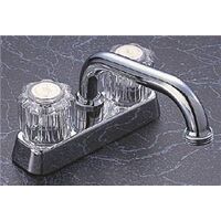 laundry faucet, 2 handle chrome
