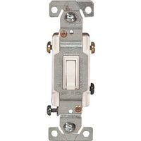 6054746 - 3WY WHITE TOGGLE SWITCH 10PK