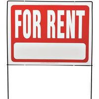 6054936 - FOR RENT YARD SIGN W/FRAME
