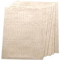 6055875 - 3IN WHITE NUMBER/LETTER SET