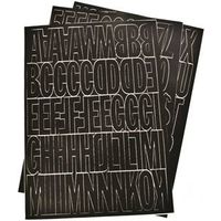 6055966 - 2IN BLACK NUMBER/LETTER SET