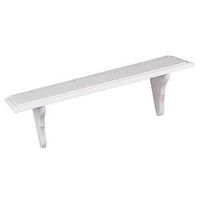 wood shelf kits white