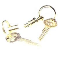 key chain pull-apart deluxe brass