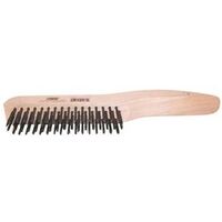 Shoe Handle Wire Brush, 10in. x 1 3/8in.