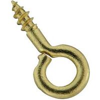 screw eye, 1 1/16in. brass