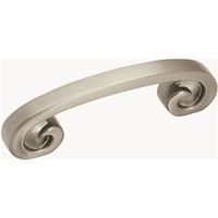 swirl pull, 4 1/16in. satin chrome