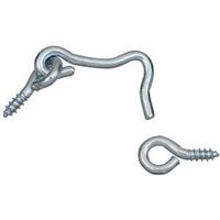 hook & eye, 1in. steel