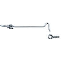 hook & eye, 6in. steel