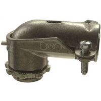 Romex Flex Connector, 3/8in. 90 Degrees