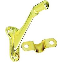 Handrail Bracket, Bright Brass