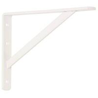 Heavy Duty Shelf Bracket 16" x 10" White