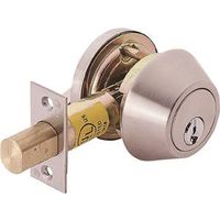 6068159 - S/CYL DEADBOLT SS VIS PK