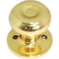 Dummy Knob Polished Brass