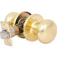 Baron Passage Knob, Polished Brass