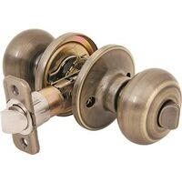 privacy knob antique brass adjustable visual pack