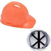 sentry iii hard hat with pinlock, orange