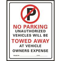 6075733 - NO PARKING SIGN
