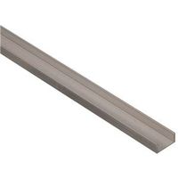 aluminum trim channel, 5/8in. x 48in.