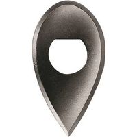 tear drop scraper blade