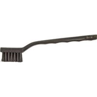 mini nylon bristle wire brush, 7in.