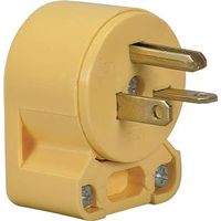 Cooper 4509AN-BOX Grounded Angled Electrical Plug