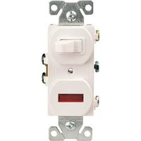 6088611 - WHITE SWITCH/PILOT LIGHT