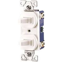 6088769 - 3WAY WHITE DUPLEX SWITCH