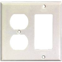 6088843-2G WHT COMB DECO PLATE