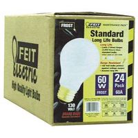 brass base inside frost, 60 watt   