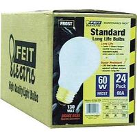 brass base inside frost, 60 watt   